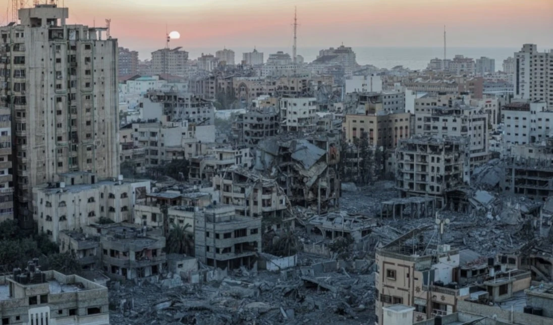 El barrio de Rimal en Gaza es testigo de la magnitud de la destrucción causada por el ejército israelí.