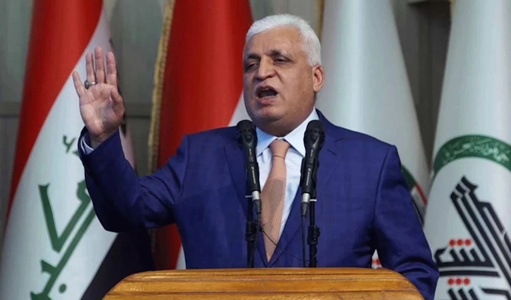 El jefe de las Fuerzas de Movilización Popular en Irak, Faleh Al-Fayyad.