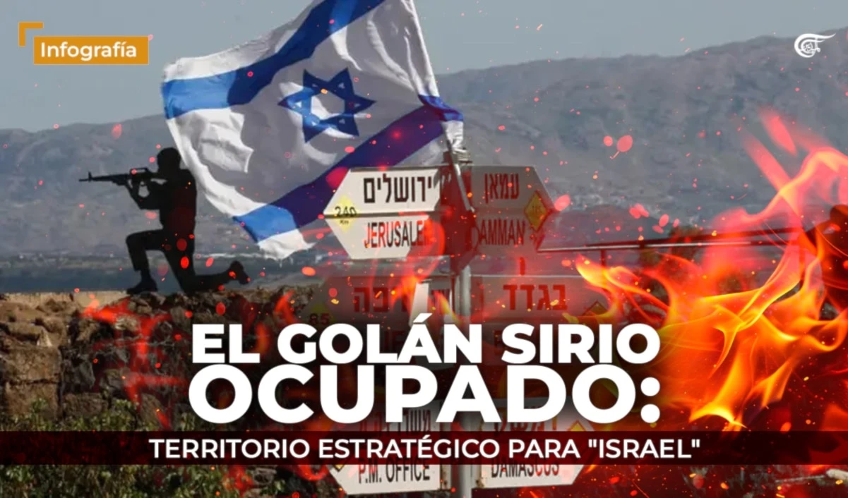 El Golán sirio ocupado: territorio estratégico para "Israel"