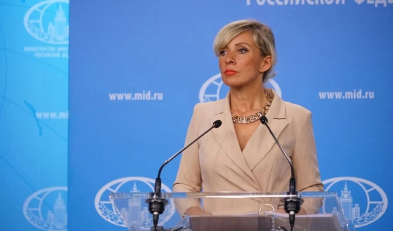 La portavoz oficial del Ministerio de Asuntos Exteriores de Rusia, María Zajarova.
