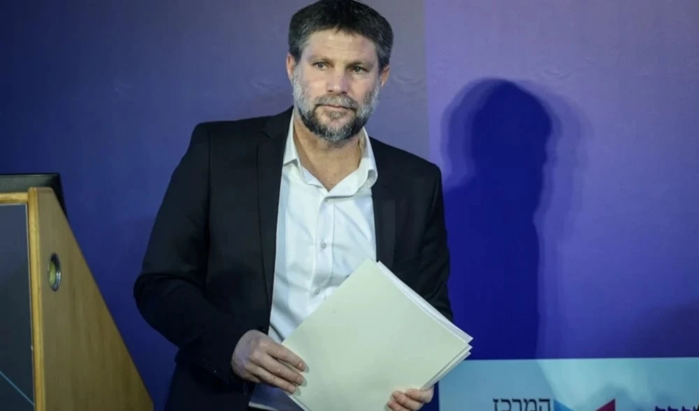 El ministro de Finanzas, Bezalel Smotrich.