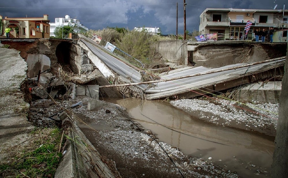 Lluvias e inundaciones dejan destrucción en la isla de Rodas, Grecia. Foto: AFP. 