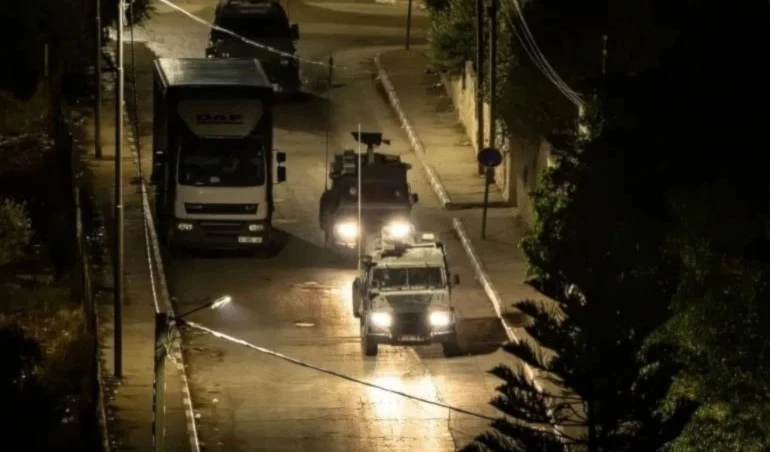 Fuerzas israelíes irrumpen en varias ciudades de Cisjordania ocupada. Fuerzas israelíes irrumpen en varias ciudades de Cisjordania ocupada.