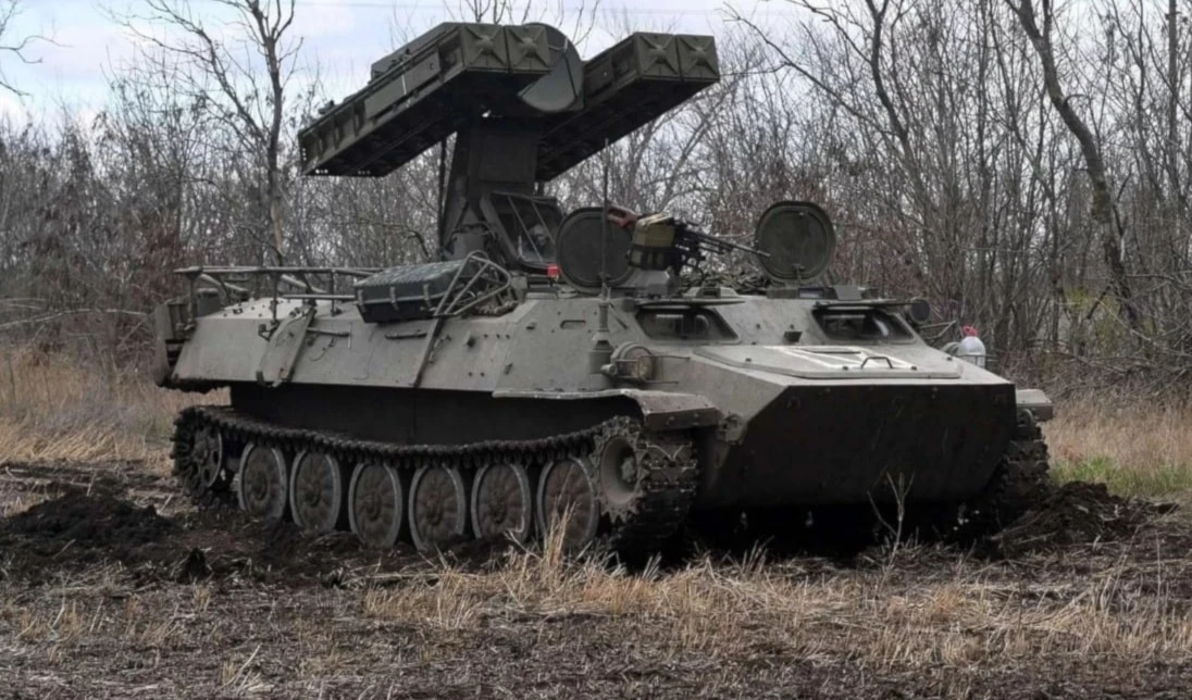 El sistema de defensa antiaéreo de Rusia Strela.