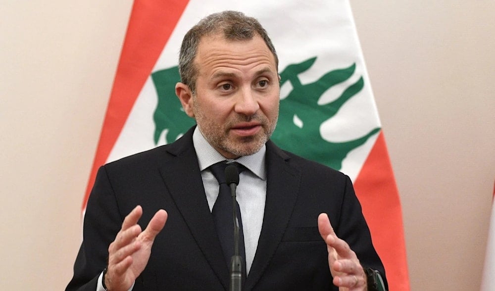 Jefe del Movimiento Patriótico Libre, el diputado Gebran Bassil (Foto: Archivo)