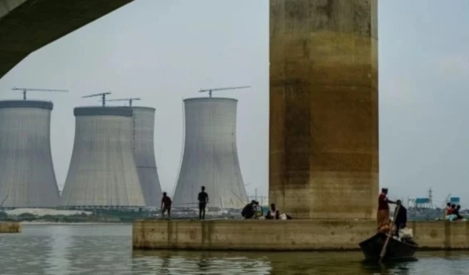 Rusia construye la central nuclear de Rooppur en Bangladesh.