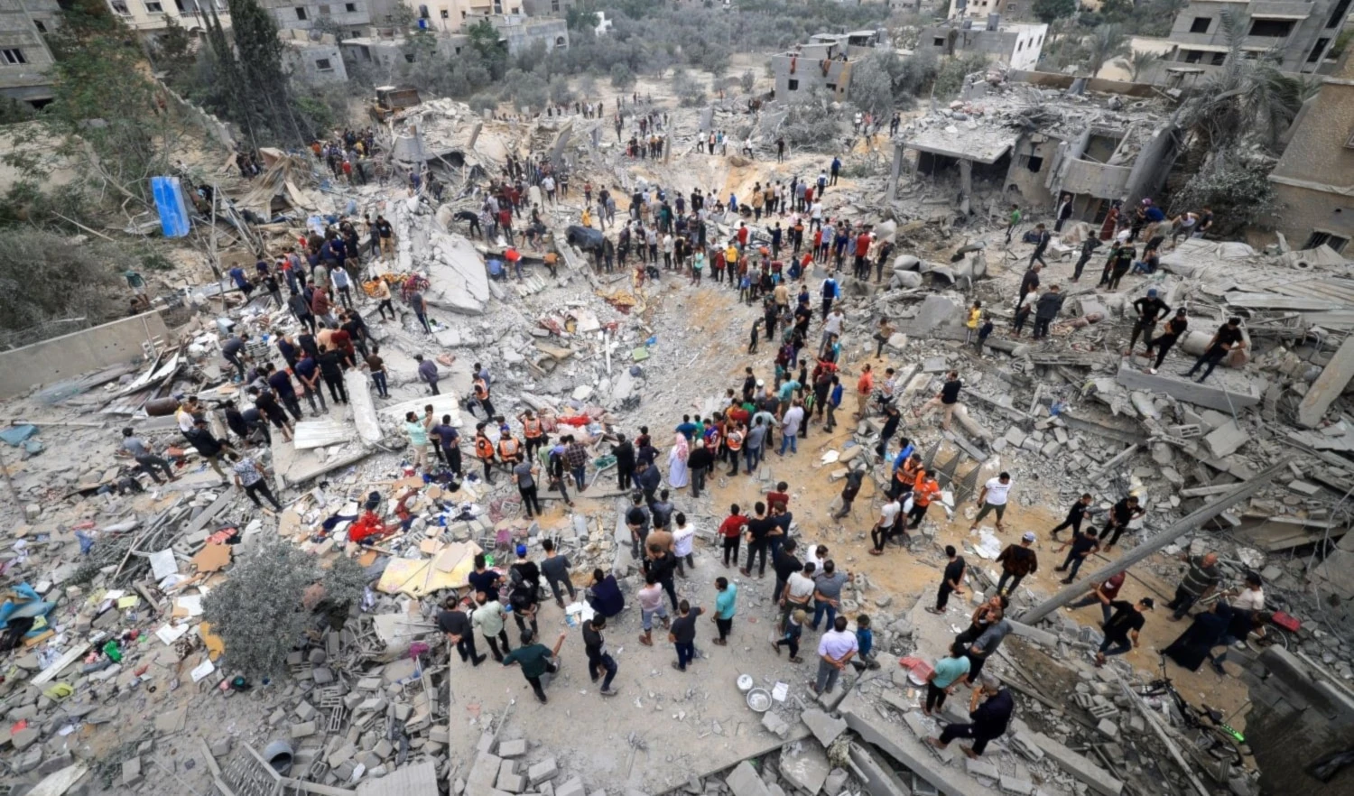 El “ejército” israelí centró su agresión en las últimas horas en Beit Lahia y Beit Hanoun, al norte de la Franja.