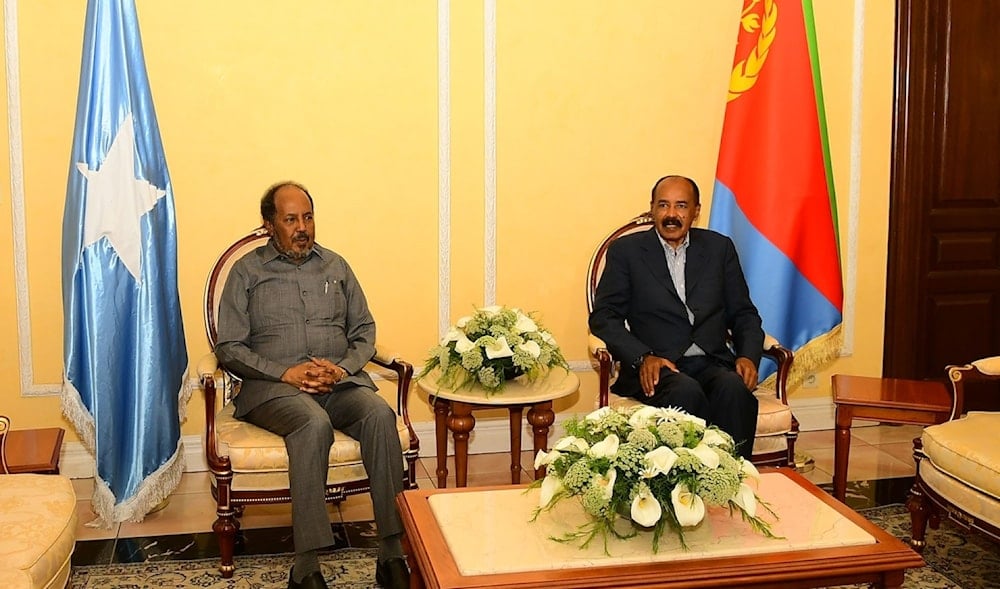 Presidentes de Somalia y Eritrea