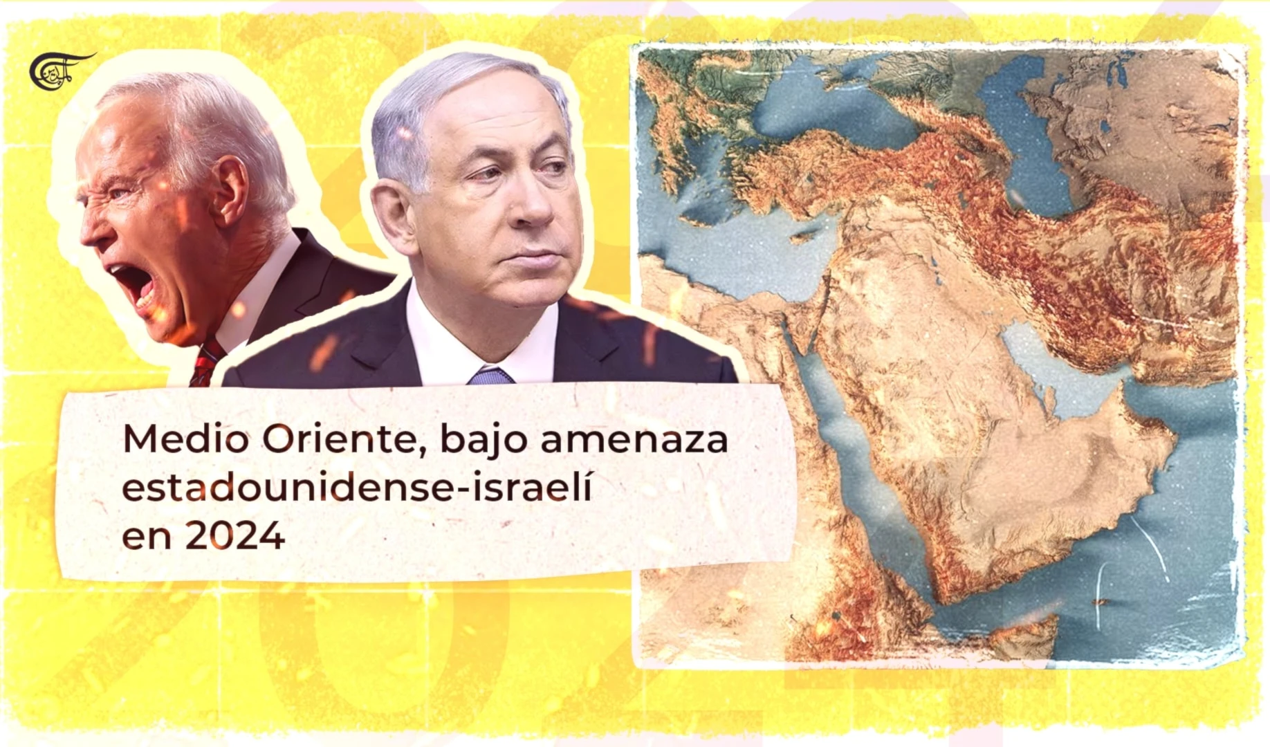 Medio Oriente, al borde de la catástrofe en 2024. Medio Oriente, al borde de la catástrofe en 2024.