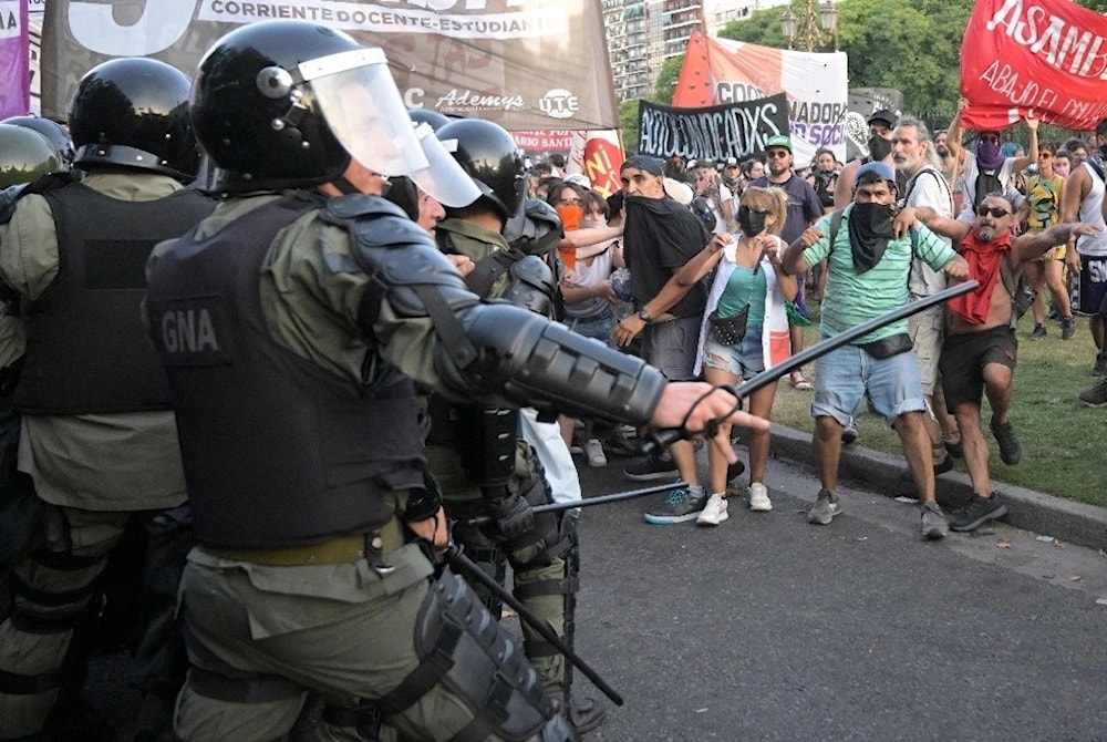 El nivel de represión en Argentina llega a cifras alarmantes en 2024