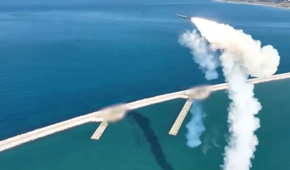 Maniobras militares rusas en el mar Mediterráneo oriental.