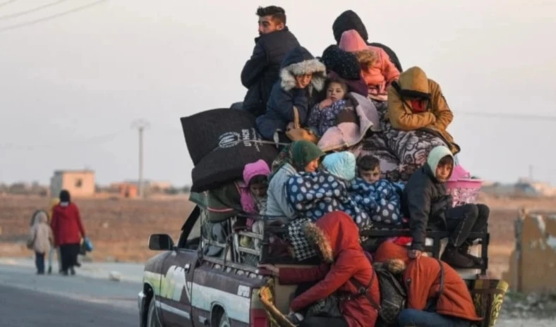 La violencia terrorista obligó a más de 50 mil personas a desplazarse en la provincia de Alepo.