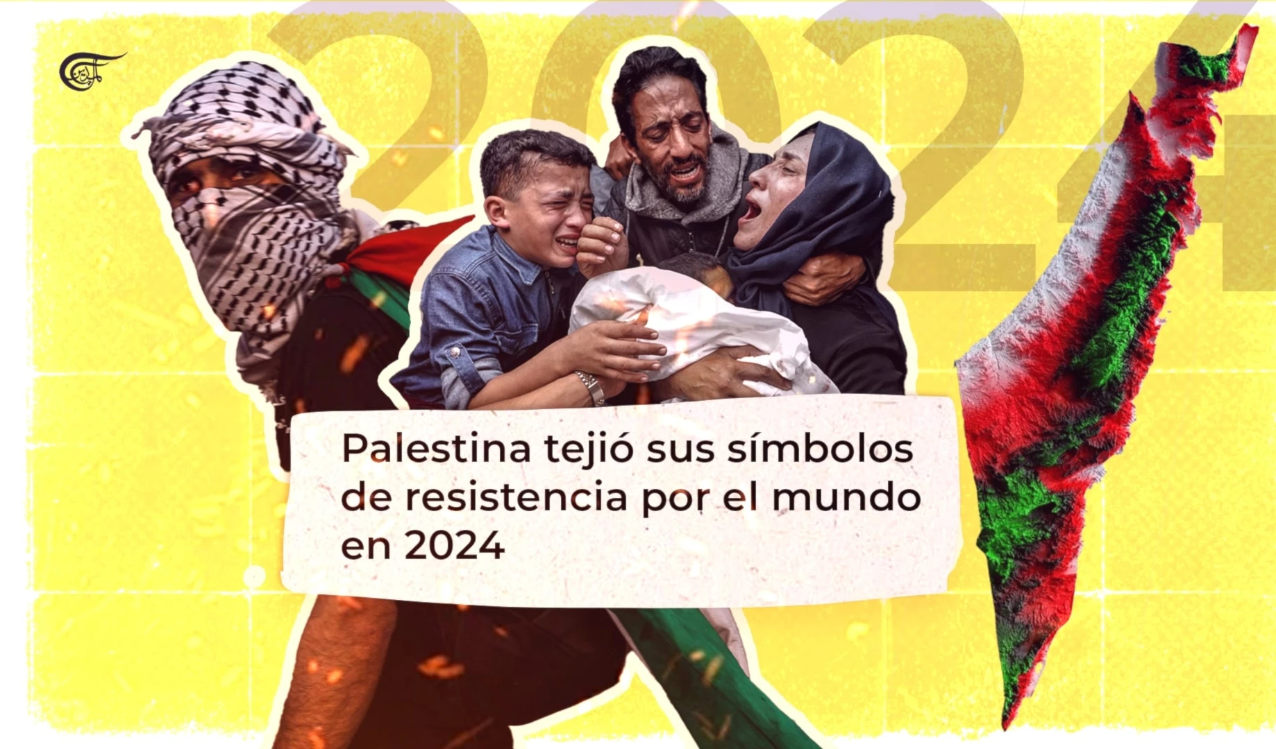 Palestina tejió sus símbolos de resistencia por el mundo este 2024