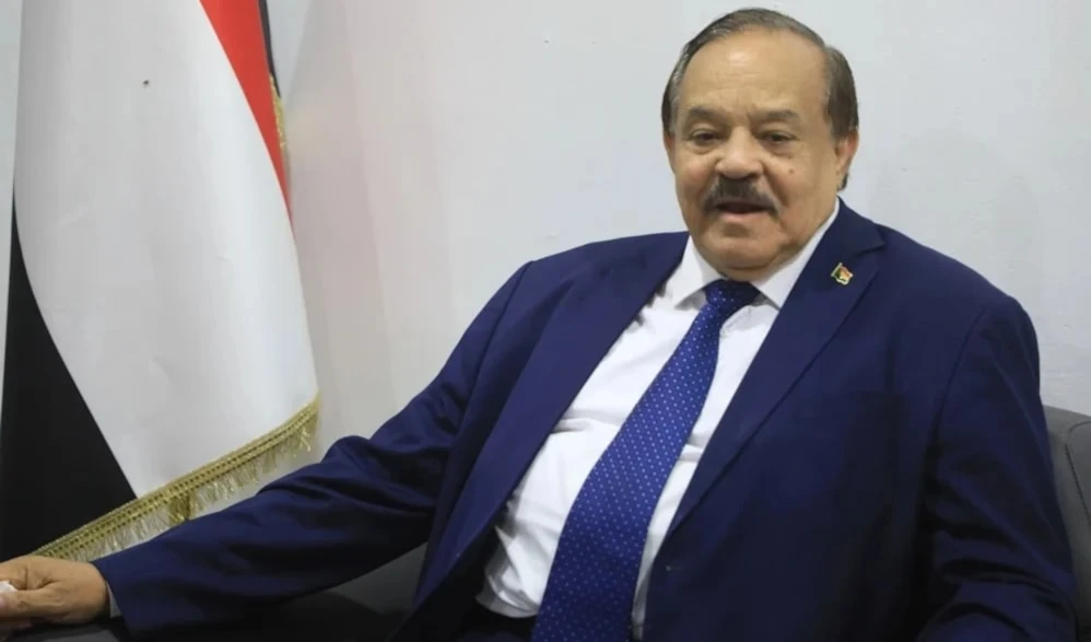 El ministro de Relaciones Exteriores de Sudán, Ali Youssef Al-Sharif.