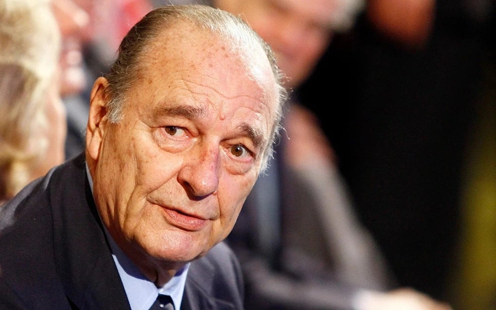 El ex presidente frances, Jacques Chirac. 