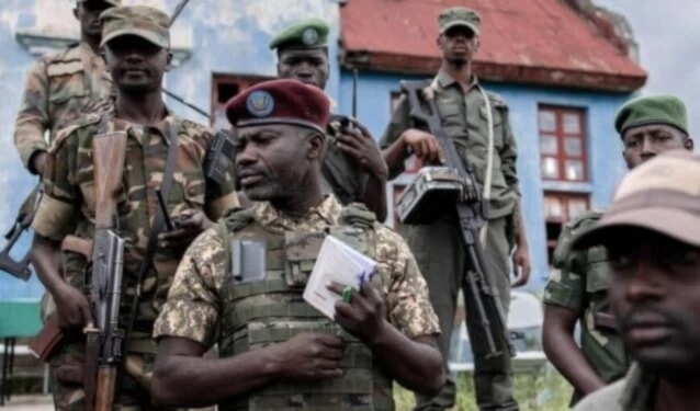 Tropas militares del Congo Democrático