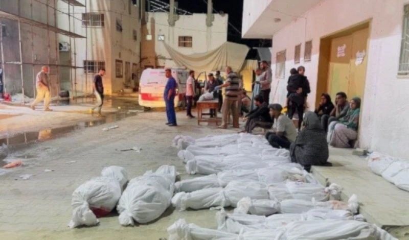 "Israel" lanza nueva agresión contra el hospital Kamal Adwan, en Gaza (Foto: Agencias)