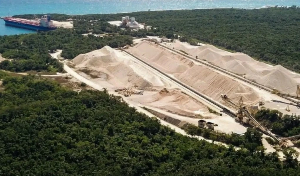 México aclara controversia ambiental con mina Vulcan. Foto: La Jornada.