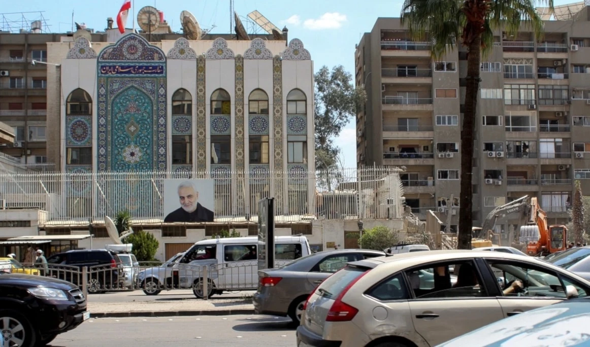Sede de la embajada de Irán en Damasco, capital de Siria.