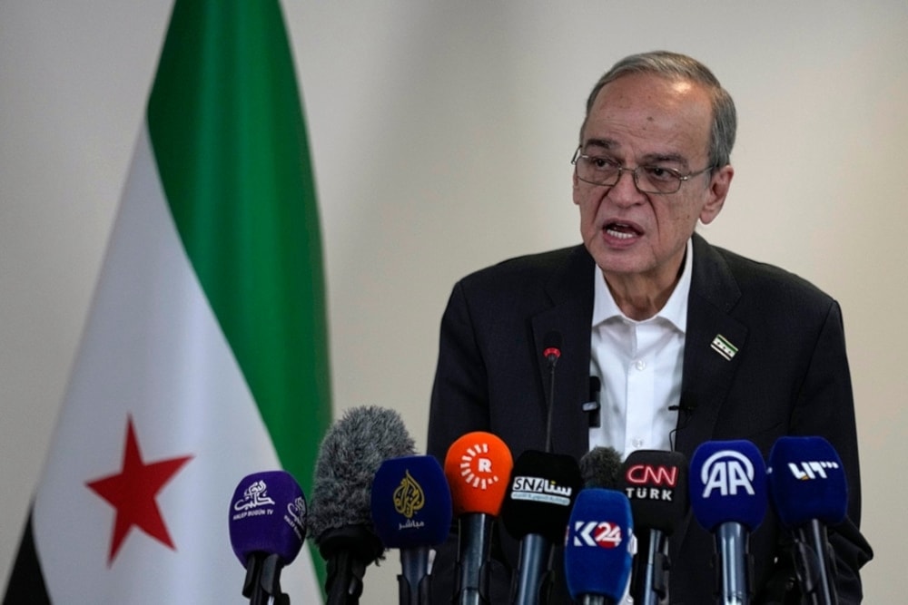 El presidente de la Coalición Nacional Siria, Hadi al-Bahra.