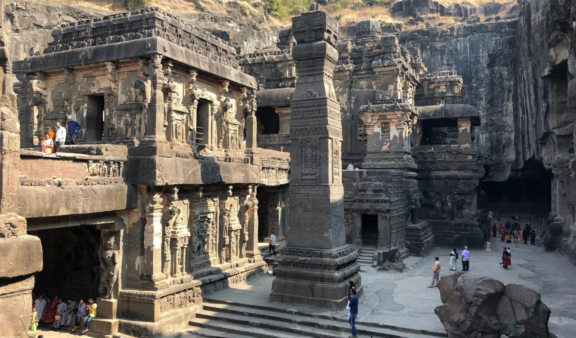 Las cuevas de Ellora revelan misterios de la India Las cuevas de Ellora revelan misterios de la India