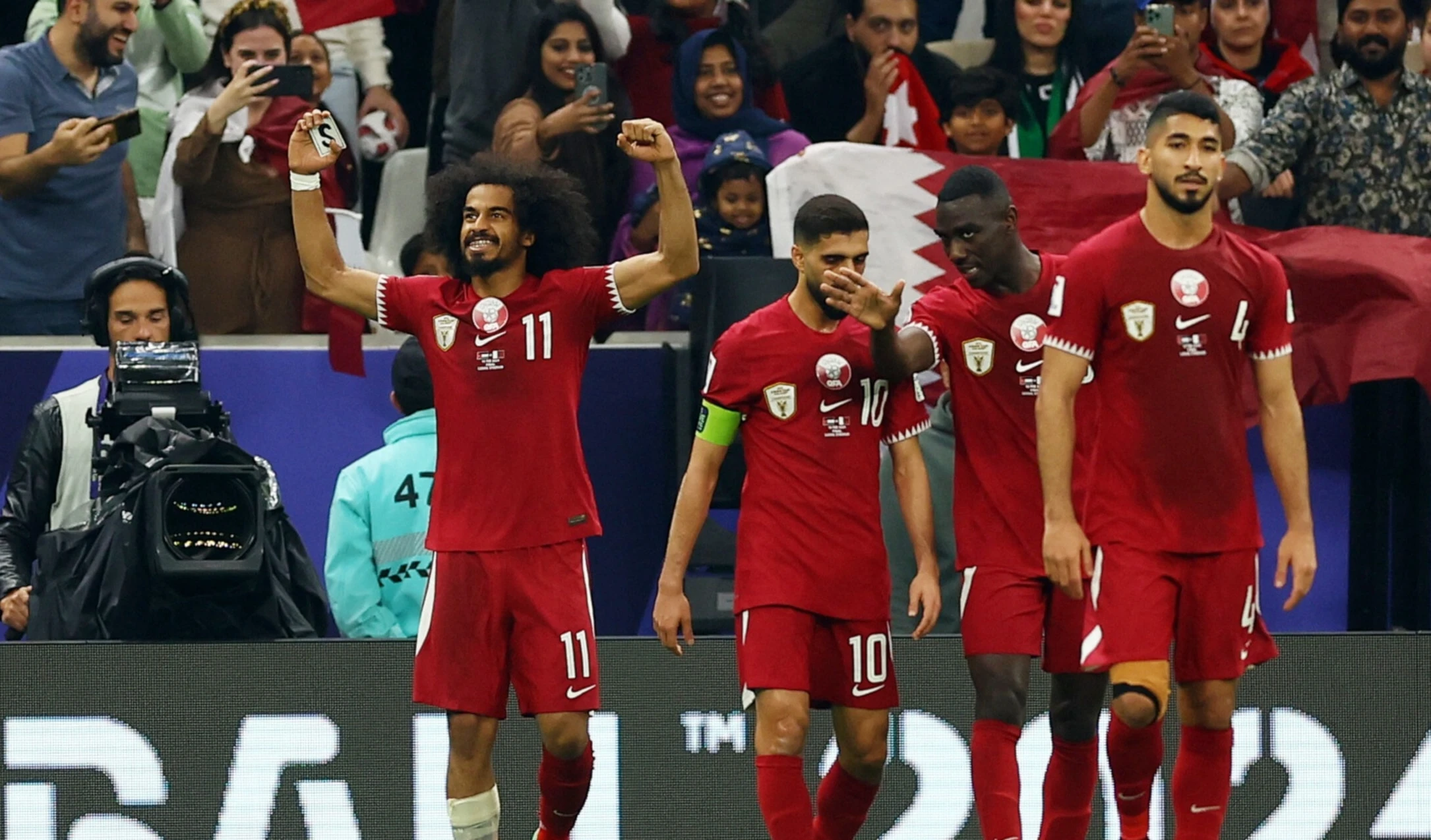 Qatar vuelve a reinar en Copa Asiática de fútbol. Qatar vuelve a reinar en Copa Asiática de fútbol.