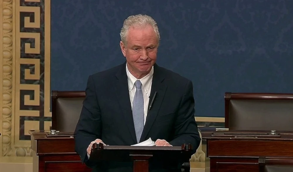 El senador demócrata de Estados Unidos, Chris Van Hollen.