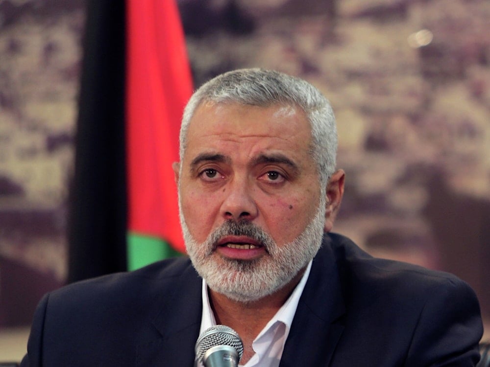 El jefe del buró político de Hamas, Ismail Haniyeh.