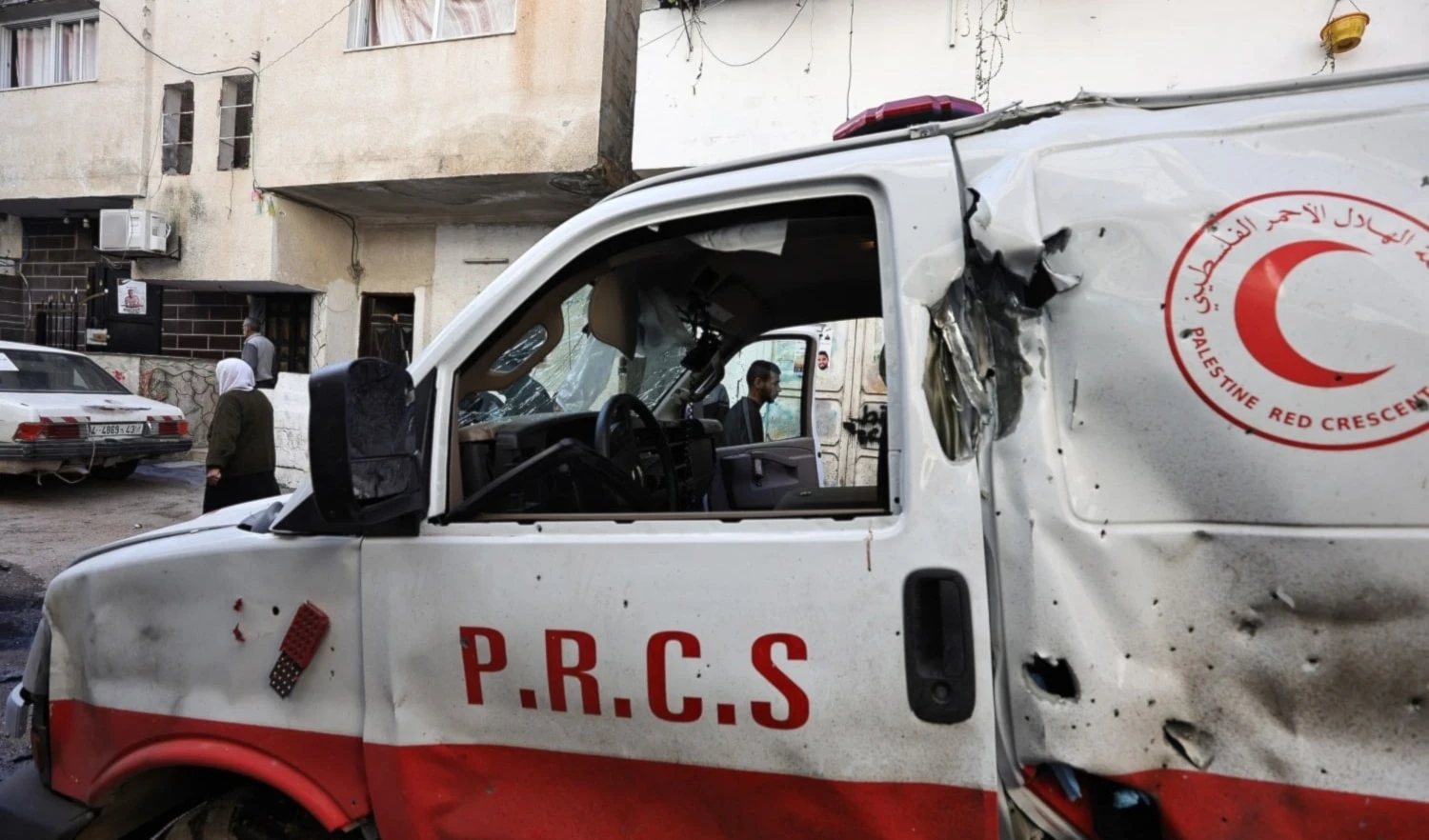 La Media Luna Roja Palestina expresó su profunda preocupación por la seguridad de sus miembros cuyo destino es desconocido.