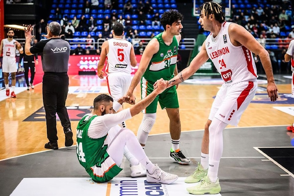 Líbano vence a Irak en Copa Internacional de baloncesto de Beirut.