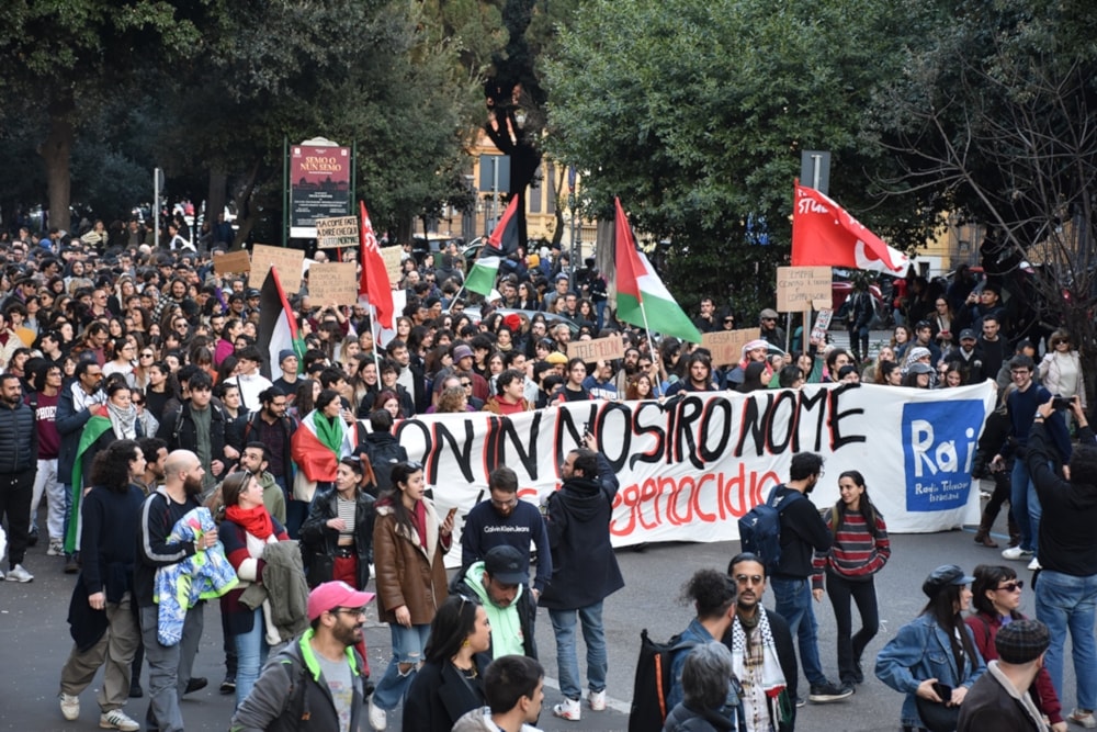 Protestas en Washington DC contra la agresión israelí en la Franja de Gaza.