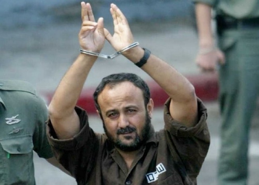 El prisionero palestino Marwan al-Barghouti.