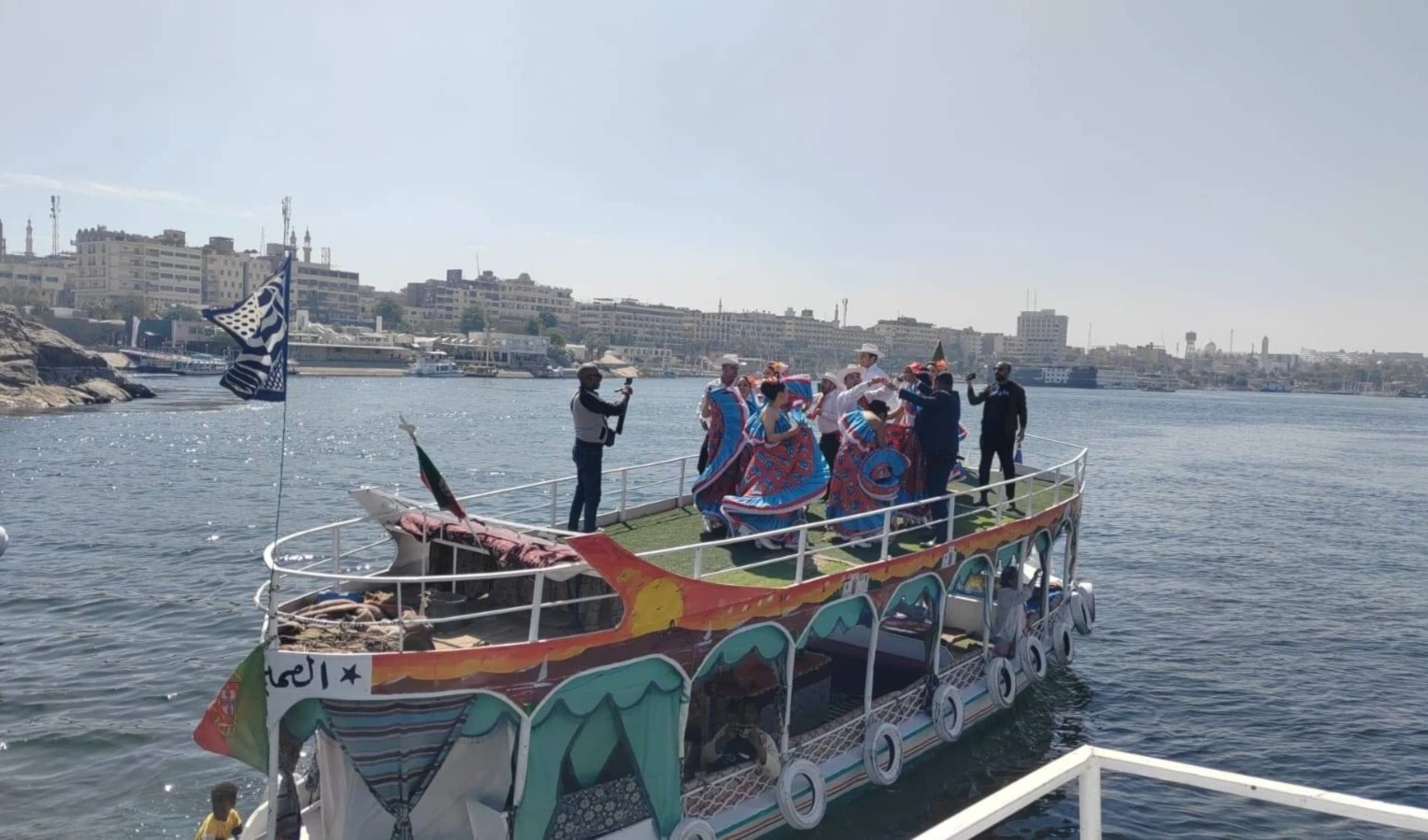 Representación de México en el festival de Asuán