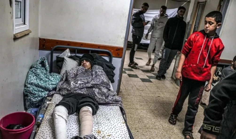 Ante la gravedad y el tamaño de las lesiones, el personal médico exhausto renunció a la clasificación de los pacientes.