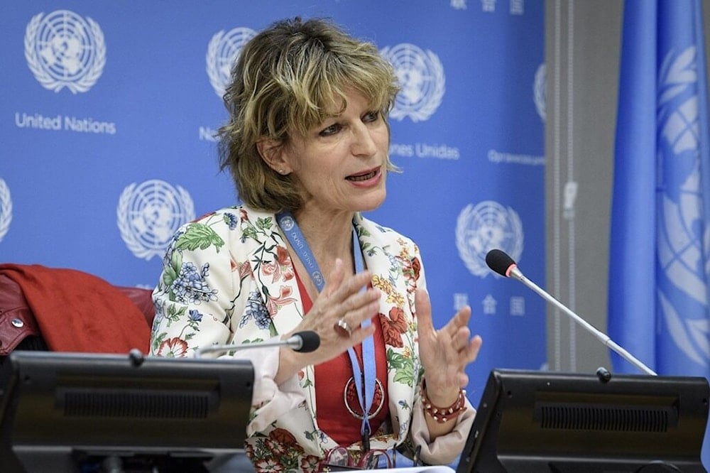 La secretaria general de Amnistía Internacional, Agnes Callamard.