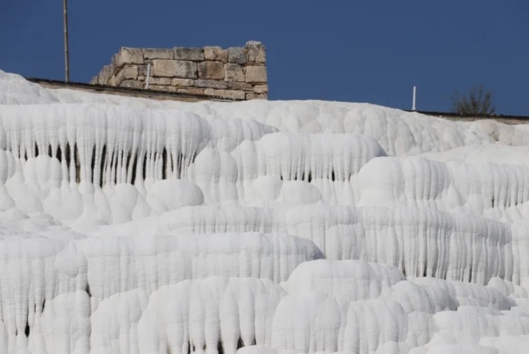 Pamukkale, el palacio de algodón de Turquía. Foto: Anatolia. 