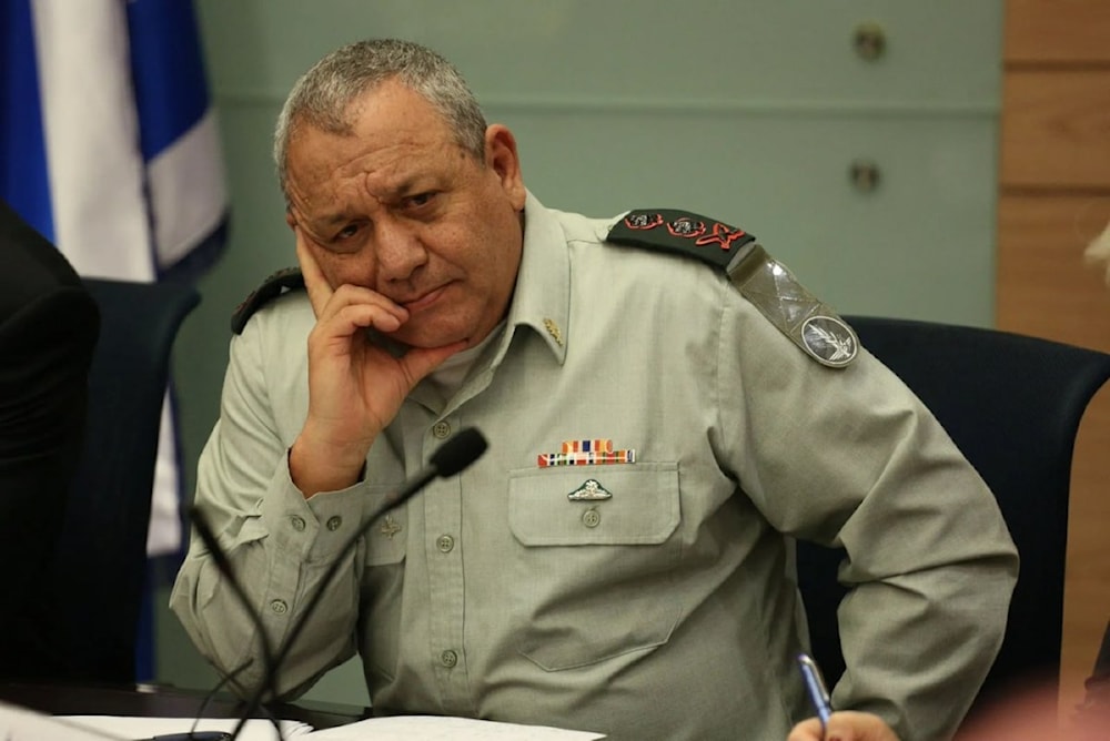 Miembro del gabinete de guerra israelí, Gadi Eisenkot.