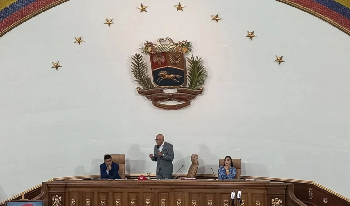 Sesión de la Asamblea Nacional de Venezuela.