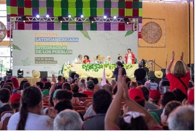 La unidad cincela en Brasil jornada de integración de los pueblos  