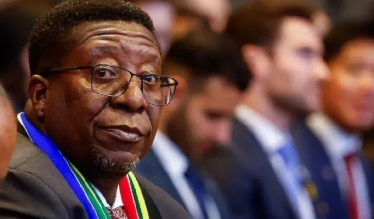 El embajador de Sudáfrica en los Países Bajos, Vusimuzi Madonsela.