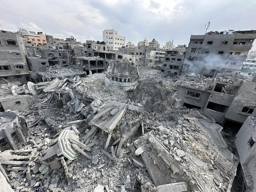 Exterminio en Gaza.