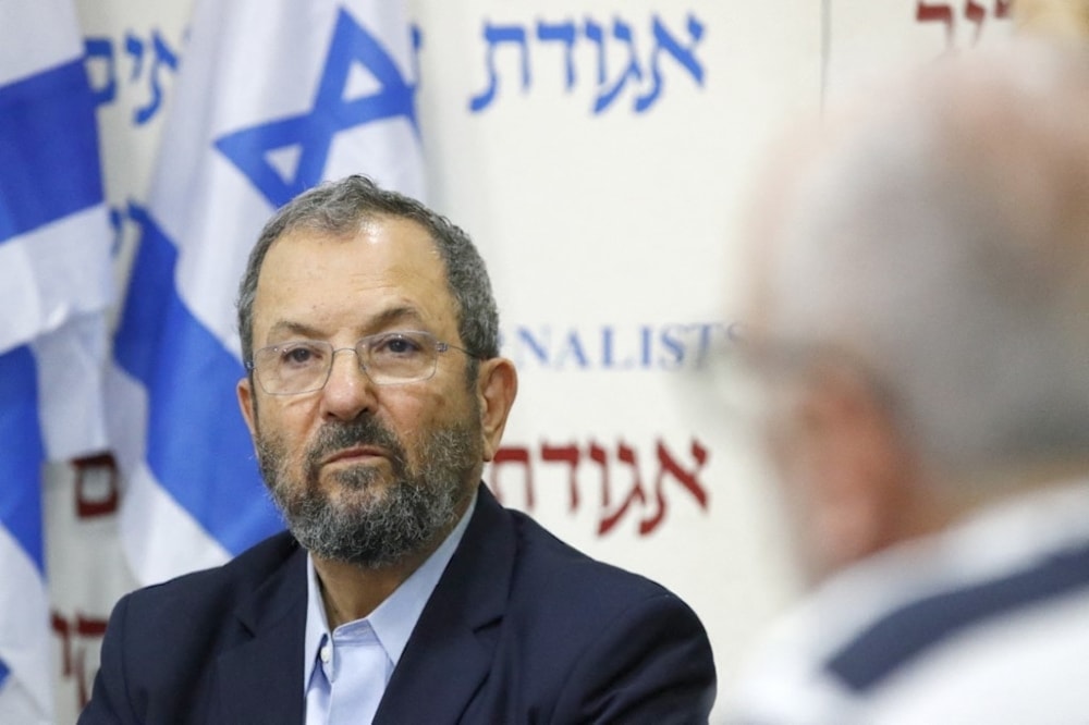 El ex primer ministro israelí Ehud Barak.