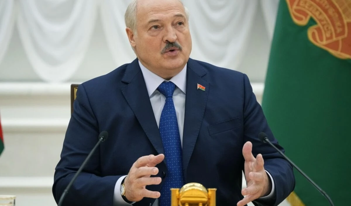 El presidente de Bielorrusia, Alexander Lukashenko.