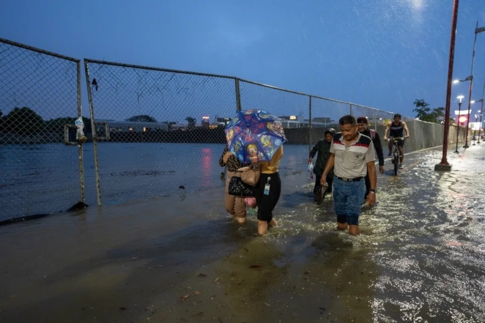Efectos de El Niño climático en Ecuador. Foto: EFE.
