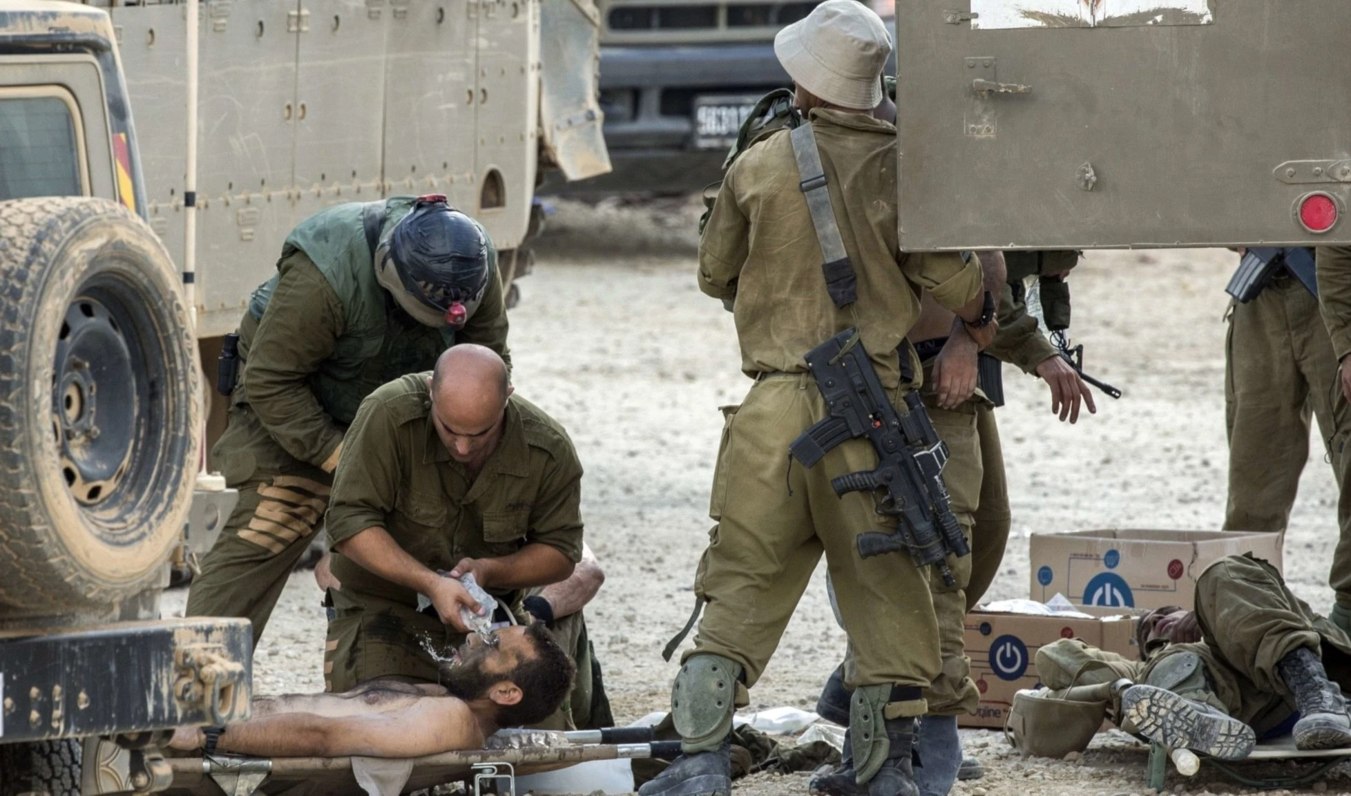 "Israel" reconoce cinco militares heridos en estado crítico