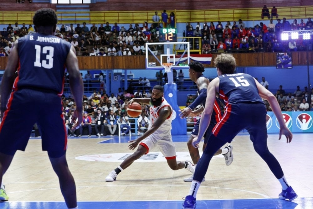 Cuba festeja éxito en baloncesto sobre EE.UU.