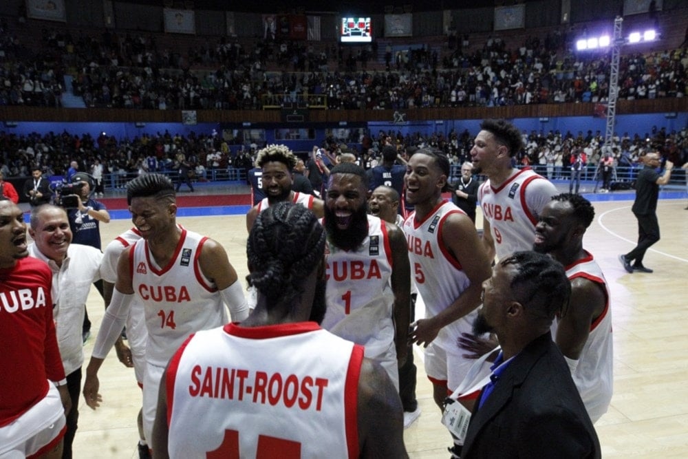 Cuba festeja éxito en baloncesto sobre EE.UU.