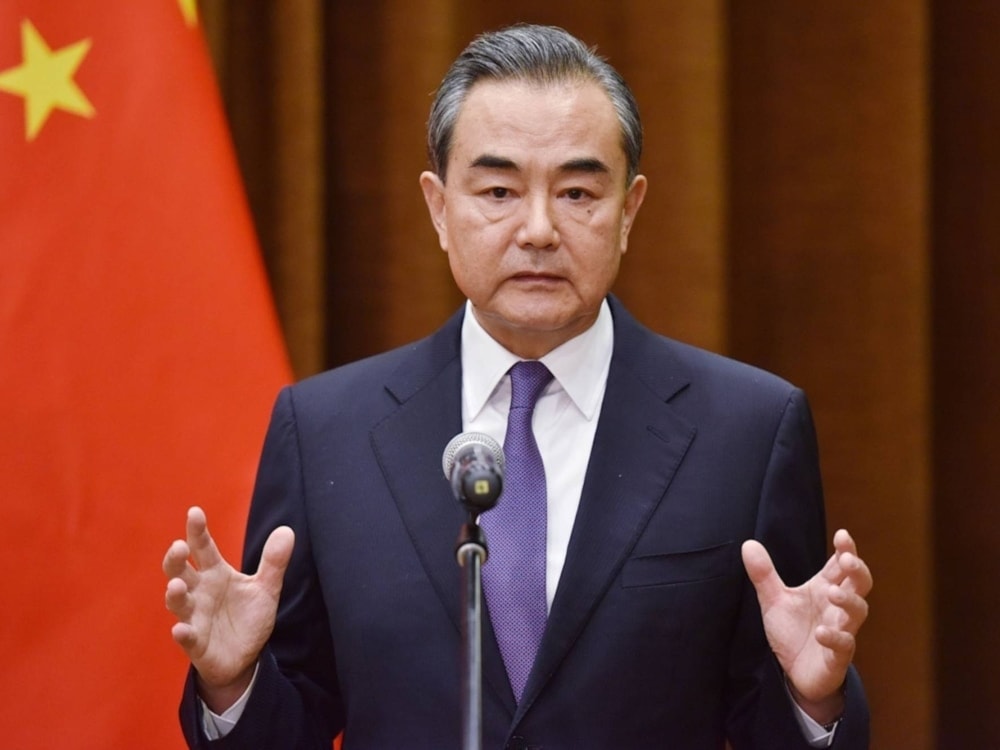 El ministro de Relaciones Exteriores de China, Wang Yi.