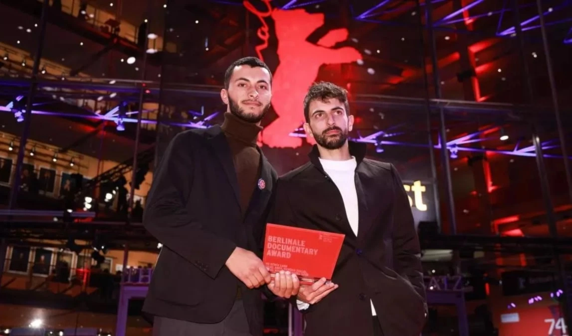 Palestina destaca en el Festival de Cine de Berlín en Alemania. Foto: EFE.