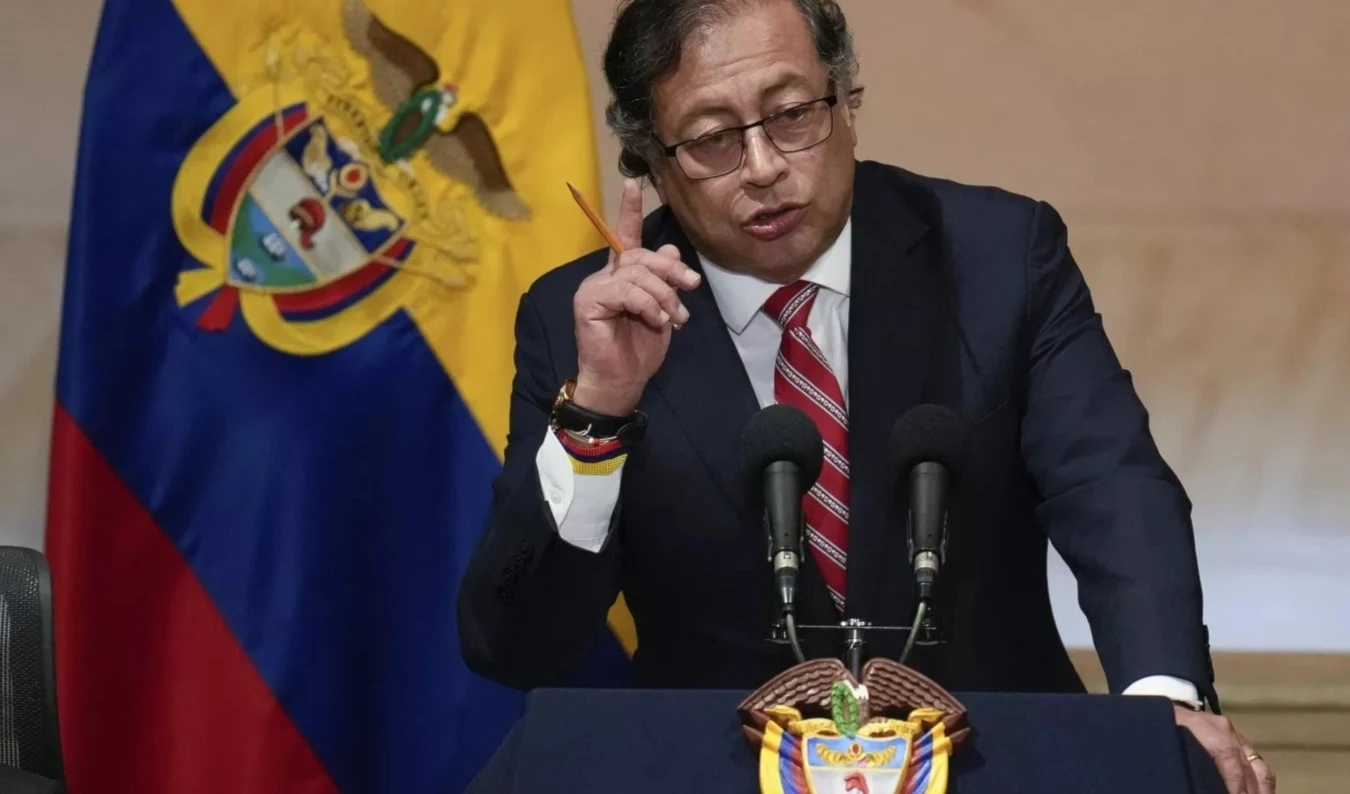 El presidente de Colombia, Gustavo Petro.